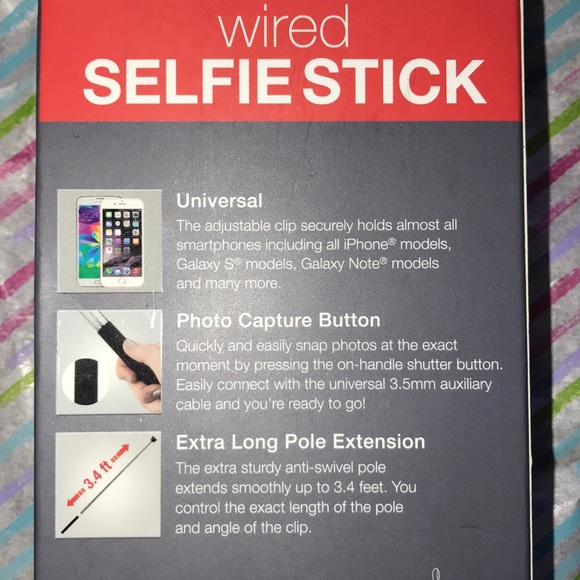 Wired selfie stick - Picture 2 of 2